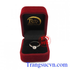 Nhẫn nữ Korea 10k trang nhã