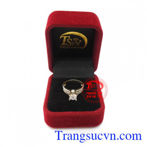 Nhẫn nữ Korea vàng 10k đẹp