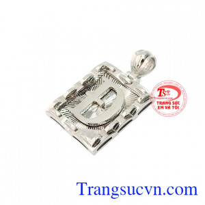 Mặt dây vàng nam phong cách dễ dàng kết hợp với dây chuyền vàng, sản phẩm được phái mạnh yêu thích