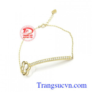 Lắc tay nữ vàng Korea cá tính