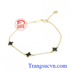 Lắc tay vàng Korea xinh xắn phù hợp làm quà tặng cho người yêu thương những dịp ý nghĩa