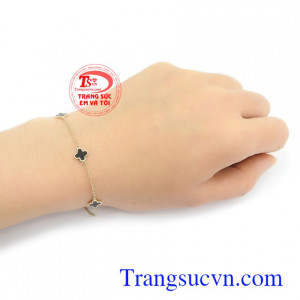 Lắc tay vàng 10k nhập khẩu thời trang
