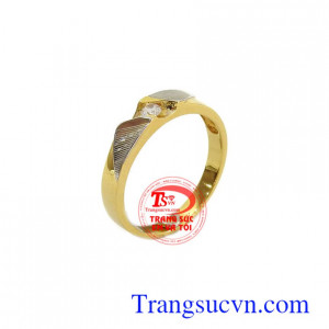 Nhẫn nữ thanh lịch 10k là sản phẩm được chế tác đẹp, tinh tế kiểu dáng đơn giản