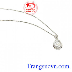 Bộ dây đá trắng 10k