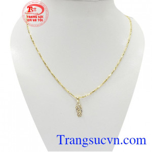 Bộ dây vàng xinh xắn 10k là biểu tượng thanh lịch của phụ nữ toàn thế giới