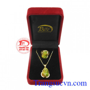 Bộ trang sức tỳ hưu 14k phú quý