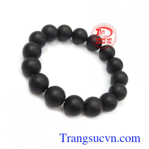 Chuỗi tay Obsidian an nhiên 12 ly màu sắc đẹp, chất lượng cao, đeo tay hợp thời trang và phong thủy