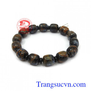 Chuỗi tay Pietersite bình an bền đẹp, chất lượng, đeo hợp thời trang và phong thủy