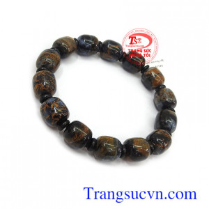 Chuỗi tay Pietersite bình an là biểu tượng cho sức khỏe, tài lộc và bình an, được mọi người lựa chọn như lá bùa hộ mệnh cho bản thân