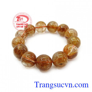 Chuỗi thạch anh tóc an nhiên mang đến điều tốt lành cho người sử dụng