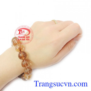 Thạch anh tóc giúp thư giãn đầu óc, giúp trí não được hanh thông và giảm căng thẳng