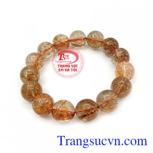 Chuỗi thạch anh tóc hoàng thất mang lại may mắn và tài lộc cho người sử dụng