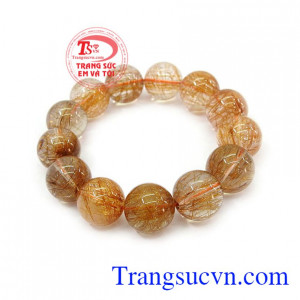 Chuỗi thạch anh tóc khai quang mang giúp khai sáng trí tuệ