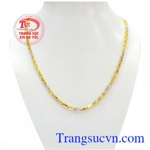 Dây chuyền giá tốt vàng 10k mang phong cách mạnh mẽ đầy nam tính