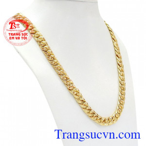 Dây chuyền vàng tây kiểu dáng thời trang