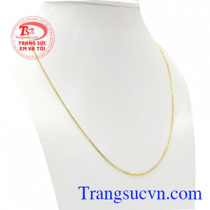 Dây chuyền vàng tây đẹp, chất lượng đảm bảo, hợp thời trang