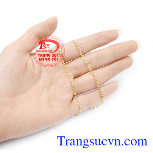 Dây chuyền nữ yêu thương, Công ty trang sức Em và Tôi chuyên chế tác và nhận làm theo yêu cầu, giao hàng nhanh chóng