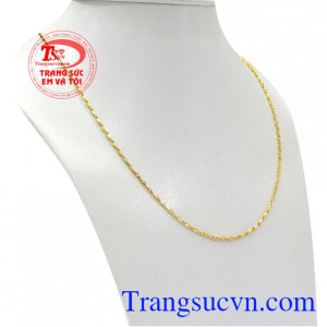 Dây chuyền nữ yêu thương dây chuyền thiết kế tinh tế, kiểu dáng hiện đại