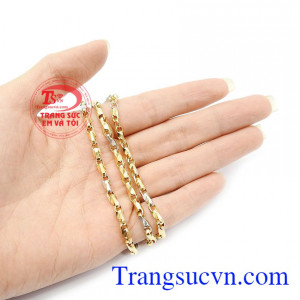 dây chuyền nam vàng,vòng cổ vàng tây cho nam,tinh tế đảm bảo chất lượng, Dây chuyền vàng tây hợp