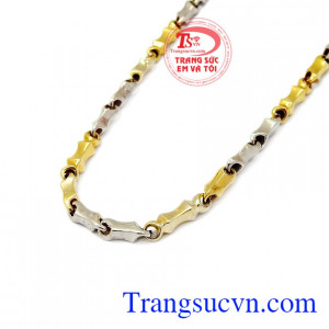 Dây chuyền vàng mang lại đẳng cấp, phong cách mạnh mẽ, nam tính