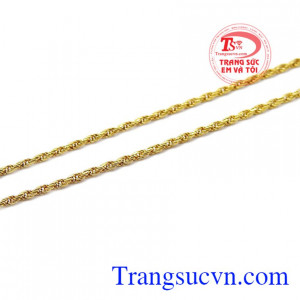 Dây chuyền ý thích hợp làm quà tặng trong dịp lễ tế và kỷ niệm và sinh nhật