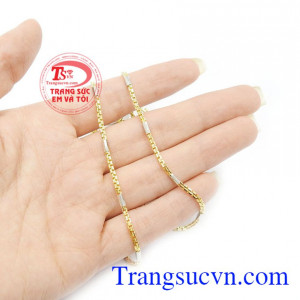 Công ty trang sức Em và Tôi chuyên chế tác và nhận làm theo yêu cầu, Dây vàng 10k ý