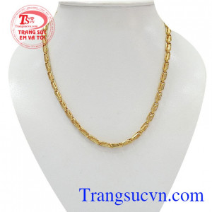 Dây vàng tây,vòng cổ nam vàng đẹp thời trang phù hợp mọi lứa tuổi