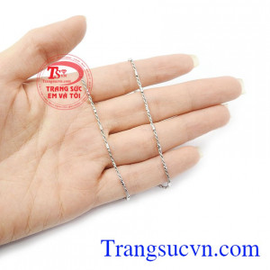 Sản phẩm thích hợp làm quà tặng dịp lễ tết, Dây vàng trắng