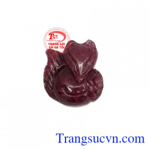Hồ ly Ruby đẹp là sản phẩm chế tác đẹp đang được rất nhiều khách hàng ưa chuộng và lựa chọn
