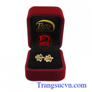 Hoa tai chiếc lá xinh