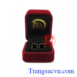 Hoa tai Korea vàng màu chất lượng, bền đẹp, bảo hành 6 tháng.