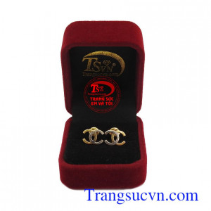 Hoa tai vàng hàng hiệu