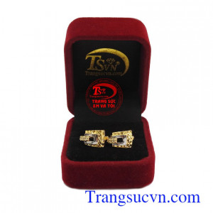 Hoa tai vàng tây đẹp 