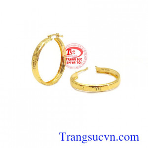 Hoa tai vàng tây đẹp là sản phẩm vàng tây đẹp, chất lượng cao, kiểu dáng thời trang