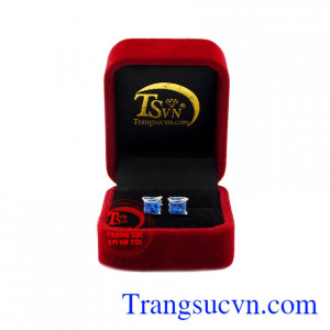 Hoa tai vàng trắng chất lượng, bảo hành 6 tháng.