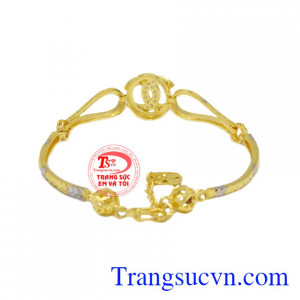 Lắc tay nữ vàng 10k đẹp toát lên vẻ sang trọng, quý phái cho người đeo