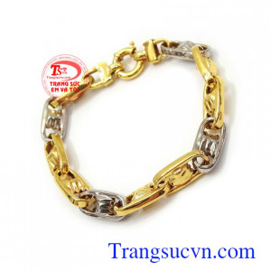 Lắc tay nam vàng 10k nhập khẩu nguyên chiếc lắc tay vàng cho nam đeo hợp thời trang,khỏe trẻ trung và năng động nổi bật, lắc vàng tây nhập Uy tín và Chất lượng