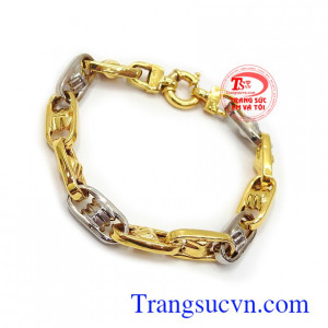 Lắc tay nam vàng 10k nhập khẩu nguyên chiếc lắc tay vàng cho nam đeo hợp thời trang,khỏe trẻ trung và năng động nổi bật, lắc vàng tây nhập Uy tín và Chất lượng