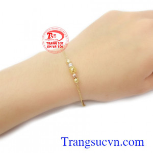 Lắc tay vàng thương hiệu uy tín, chất lượng, giao hàng nhanh trên toàn quốc Lắc tay vàng 10k sang trọng