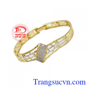 Lắc vàng cho nữ đẹp vàng 10k, bảo hành 6 tháng, giao hàng nhanh trên toàn quốc