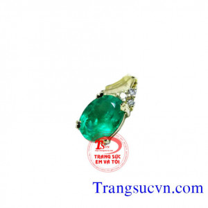 Mặt dây đá quý emerald oval Bán mặt dây emerald thiên nhiên,có giấy kiểm định đá emerald và vàng,giá đá quý emerald tốt,đặt mặt dây chuyền vàng tây đính đá quý theo mệnh, Thiết kế và chế tác mặt dây chuyền đá quý theo yêu cầu