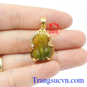 Mặt dây tỳ hưu 14k an nhiên