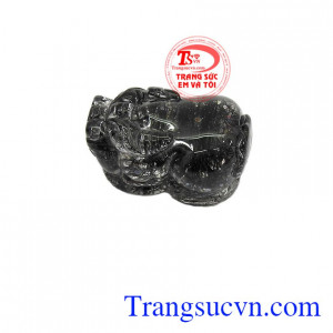 Mặt dây tỳ hưu thạch anh Tài Lộc