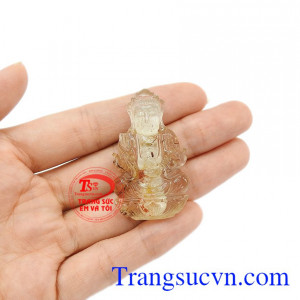 Ngoài ra, thạch anh tóc thiên nhiên còn có tác dụng trong việc điều trị bệnh mất ngủ.