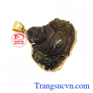 Phật Di Lặc hoan hỉ luôn vui vẻ, hạnh phúc mang lại nhiều may mắn, sức khỏe cho người sở hữu.