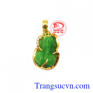 Mặt tỳ hưu vàng 14k may mắn mang nhiều ý nghĩa phong thủy tốt cho công việc kinh doanh,Mặt tỳ hưu vàng 14k may mắn