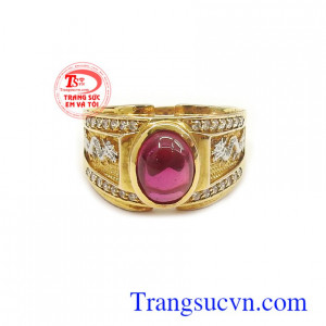 Nhẫn nam vàng 10k mang lại quyền lực chiếc nhẫn và may mắn,hợp thời trang,chất lượng đảm bảo