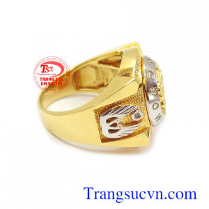 Nhẫn nam 10k thiết kế tinh xảo