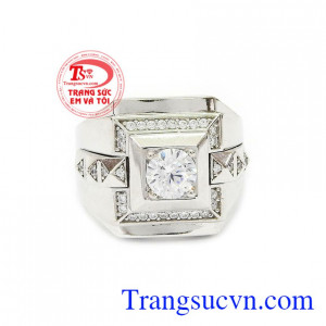 Nhẫn nam Korea thời thượng dễ kết hợp các loại trang phục, đeo hợp phong cách và thời trang