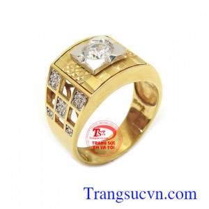 Nhẫn nam lịch lãm 18k, nhẫn nam vàng tây đẹp, nhẫn nam thời trang, là sản phẩm uy tín, chất lượng được nhiều khách hàng ưa chuộng và tin dùng